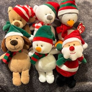 Ty Holiday jingle beanies, NEW lot of 6